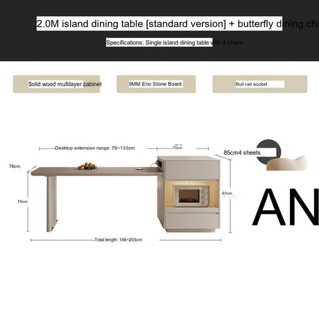 QUANMU Ghislaine Adjustable Modern Minimalistic French Kitchen Tool from QUANMU