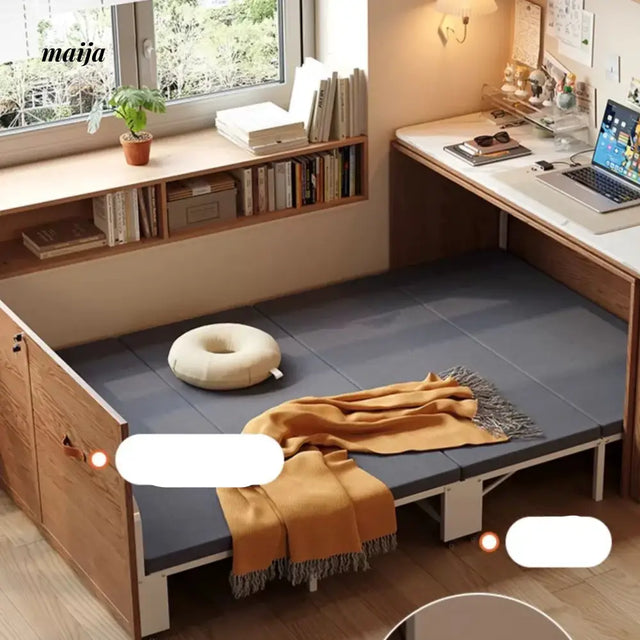 Foldable Solid Wood Nap Time Bed from maija