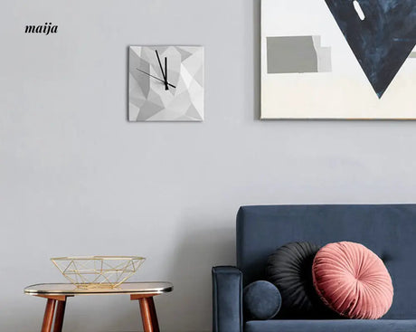 Minimalist Square Wall Clock from maija