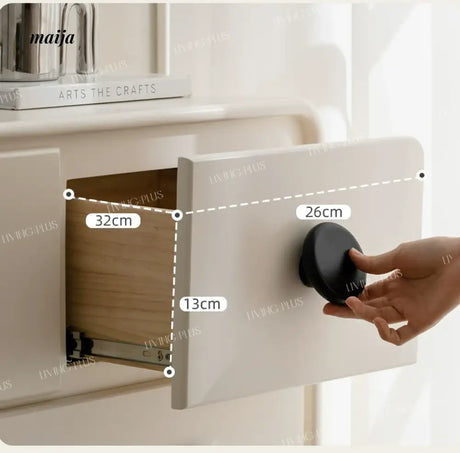 LIVINGPLUS Light Luxury Drawer Side Cabinet from LIVINGPLUS
