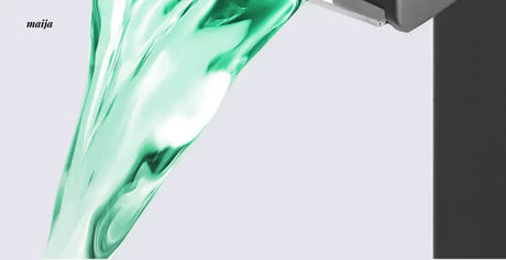 LED Colour-Changing Waterfall Temperature Basin Faucet from Kaiyashi