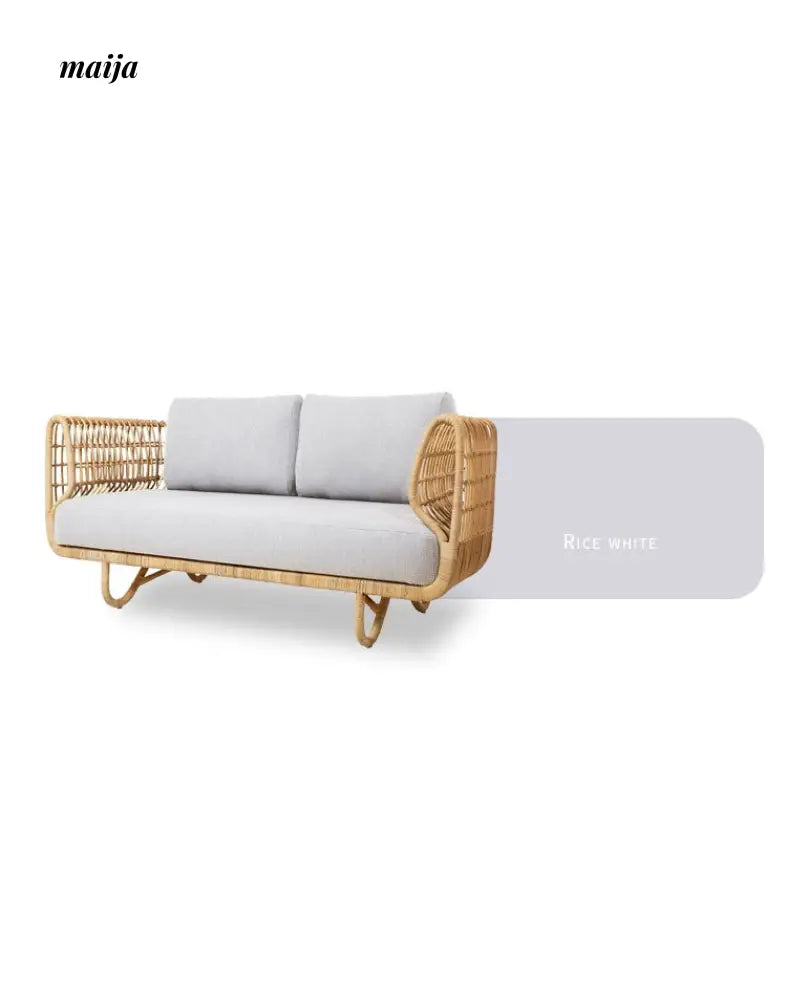 Woven Rattan Outdoor Sofa from maija