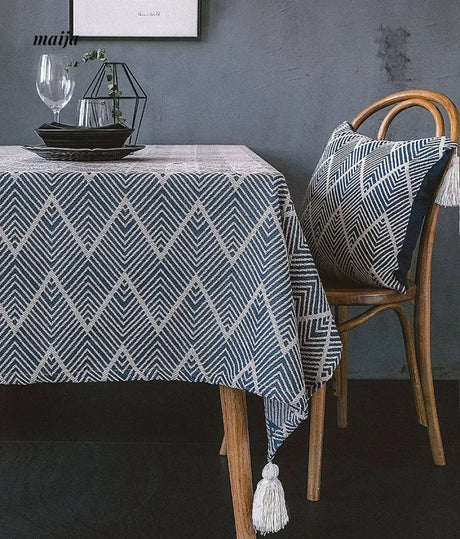 Chevron Vintage Tablecloth from maija