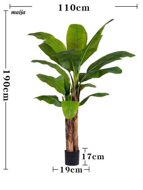 Artificial Large Leaf Banana Tree from maija