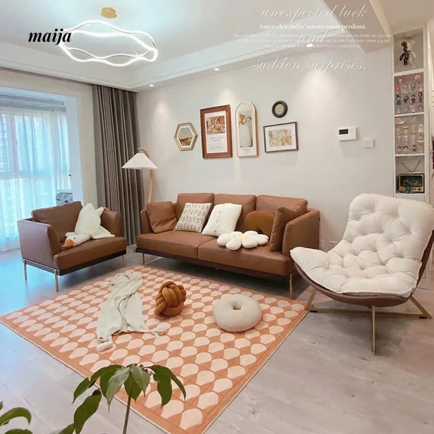 TIPTOE Coral Shell Rug from TIPTOE