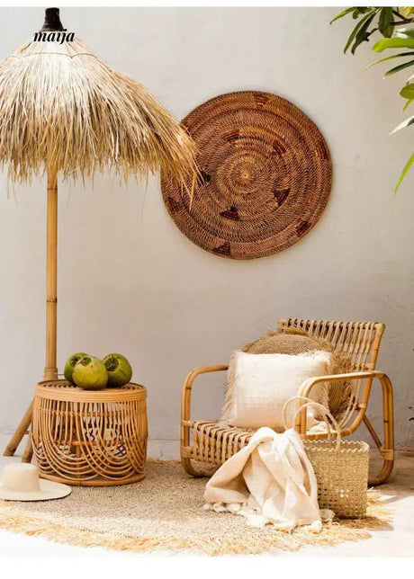 19 DREAM SPACE Rattan Back Chair from 19 DREAM SPACE