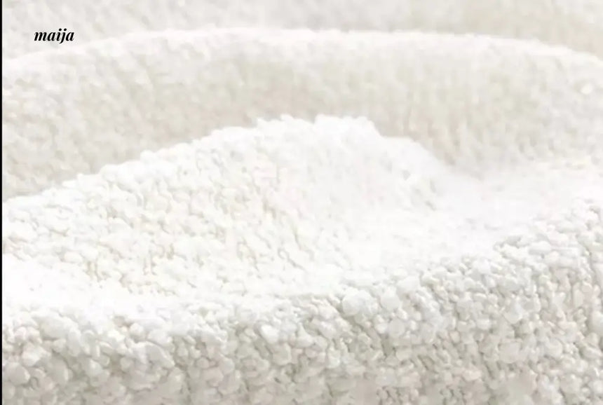 White Flower Dressing Stool from Kaiyashi
