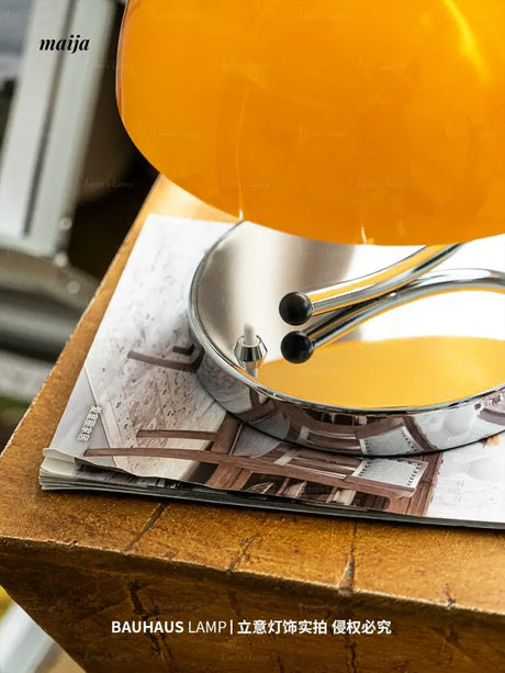 LYNN Orange Table Lamp from Lynn's Lamp