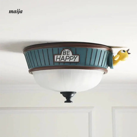 QXWD Little Bird Ceiling Light Children's Room from QXWD
