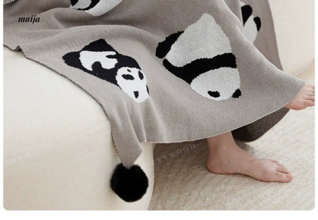 MISTYWOOD Knitted Cotton Sofa Duvet from MISTYWOOD