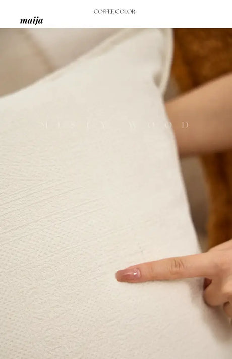 MISTYWOOD French Light Luxury Orange Pillow from MISTYWOOD