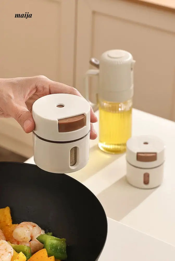 Magnetic Wall Mounted Spice Rack from maija