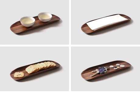 MUMO Nora Solid Wood Key and Tea Tray from MUMO