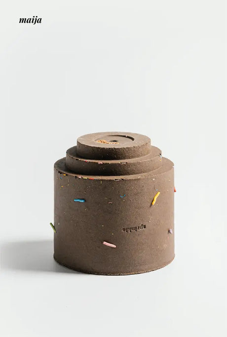CIIREALS Sprinkle Cake Ceramic Planter from maija