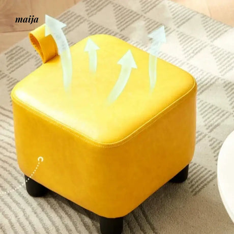 LINSYKIDS Sugar Cube Leather Baby Stool from LINSY KIDS
