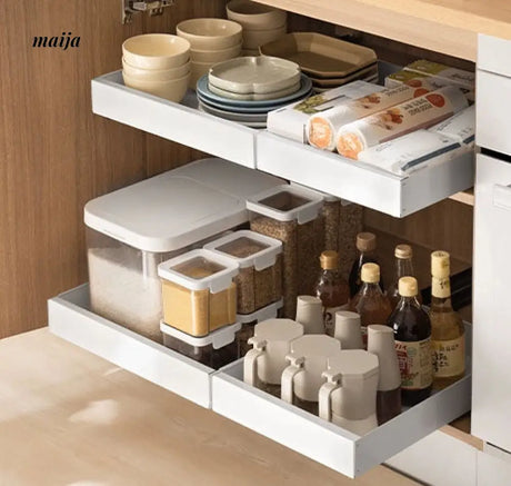 LAZYCORNER Pull Out Storage Tray from maija