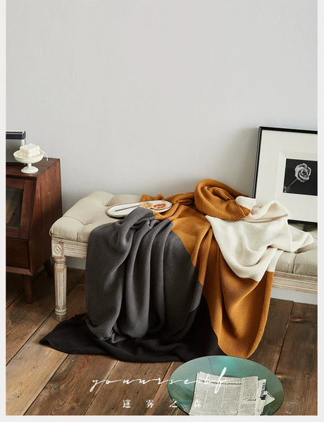 MISTYWOOD Knitted Cotton Duvet for Bed from MISTYWOOD