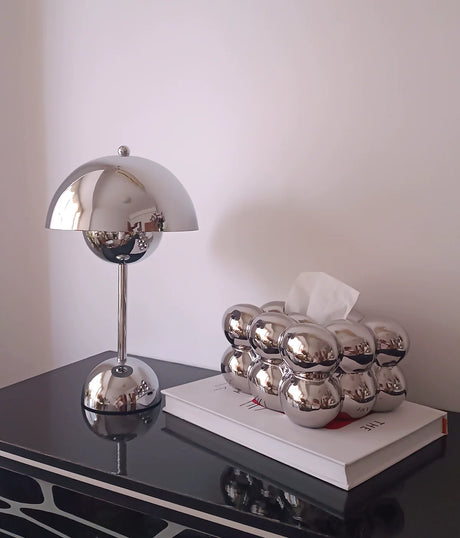 TODAYARTIST Fenella Scandinavian Table Lantern for Bedside Elegance from TODAYARTIST