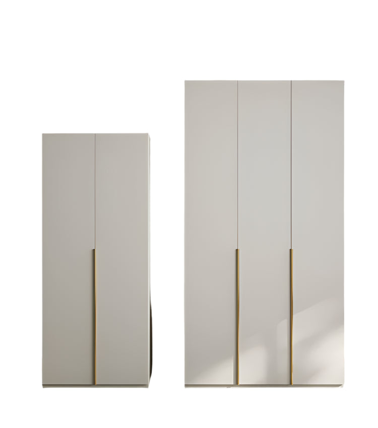 AIWO Vianne Net-Red Cream Double Door Storage Wardrobe from AIWO