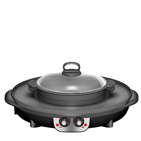 MOJIA Fenwick Luxury Outdoor BBQ & Hot Pot Table with Minimalist Design from MOJIA