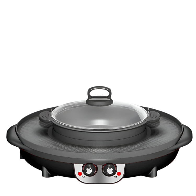 MOJIA Fenwick Luxury Outdoor BBQ & Hot Pot Table with Minimalist Design from MOJIA
