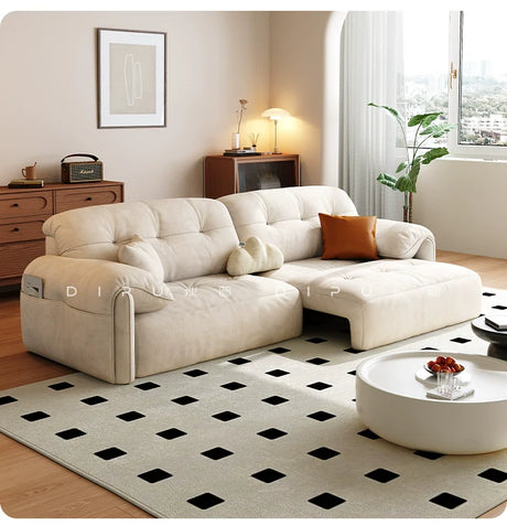 DIPU Iris Adjustable Modern Cream Sofa from DIPU