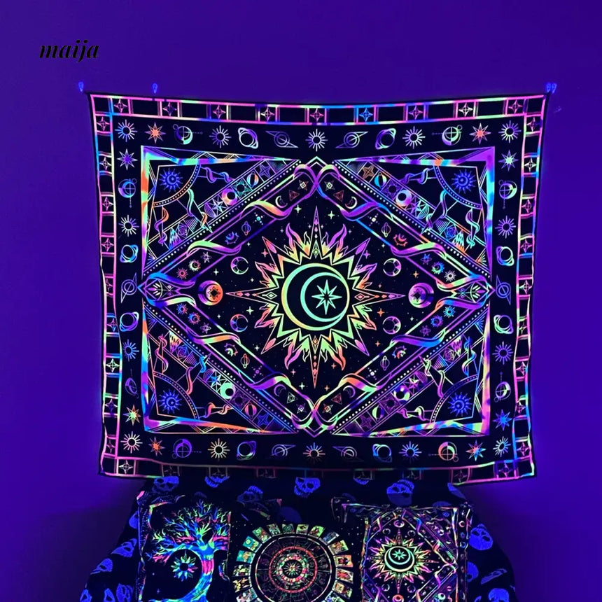 ZHANG MEIMEI Boho City Style Tapestry from ZHANG MEIMEI