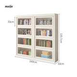 MEIHOUSE Dust-Proof Bookcase Glass Door Standing Cabinet from MEIHOUSE