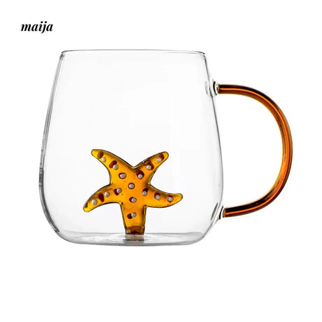 WII 3D Cute Summer Coffee Glass Cup from WII