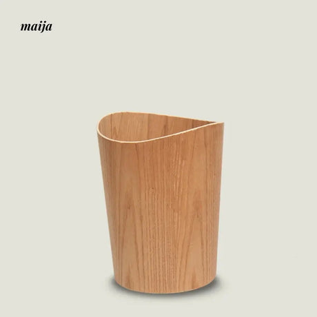 MUSN Desktop Wooden Trash Bin from MUSN