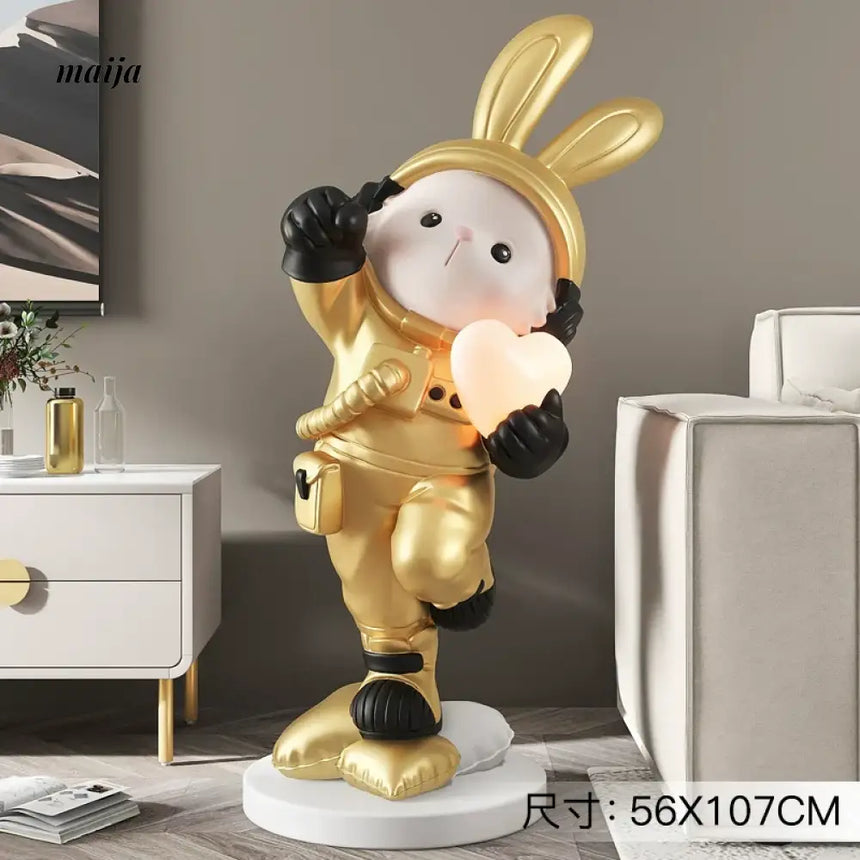 YUNCAN Leo Rabbit Floor Light Ornament from YUNCAN
