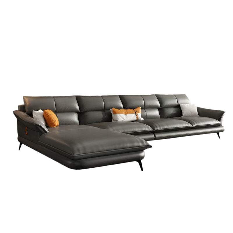 DIPU Karla Modern Cowhide Sofa from DIPU