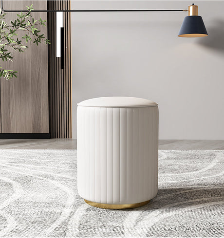 APARTMENT NO.7 Jamie Sleek Stainless Steel Bedroom Dressing Table from APARTMENT NO.7