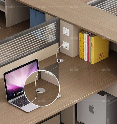 MUTINI Isadora Sleek Modern Office Booth Set from MUTINI