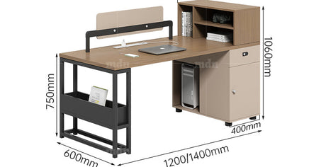 MUTINI Santiago Ergonomic Modern Desk Chair Set from MUTINI