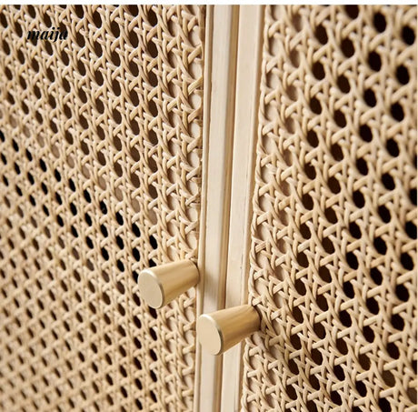RATTAN CRAFTSMAN Retro Wooden Bookcase from RATTAN CRAFTSMAN