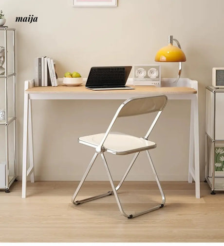 LOWERLEFT Solid Wood Writing Desk from Lower Left