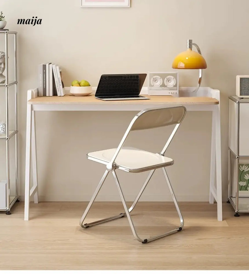 LOWERLEFT Solid Wood Writing Desk from Lower Left