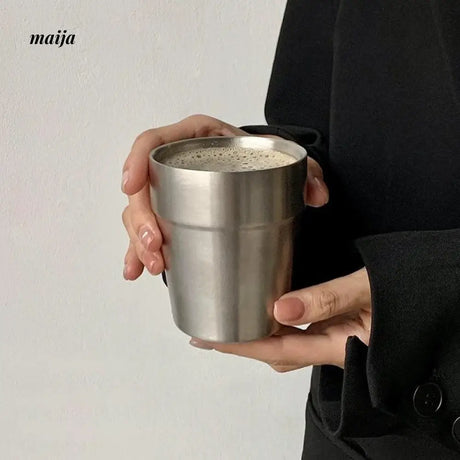 BANKE Stainless Steel American Coffee Metal Cup from BANKE