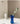 HOMESIDE Claine Blue Glass Vase from HOMESIDE
