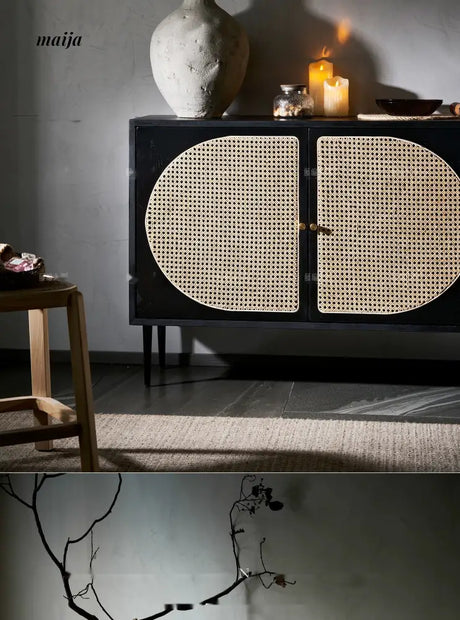 RATTAN CRAFTSMAN Living Room Rattan Cabinet from RATTAN CRAFTSMAN