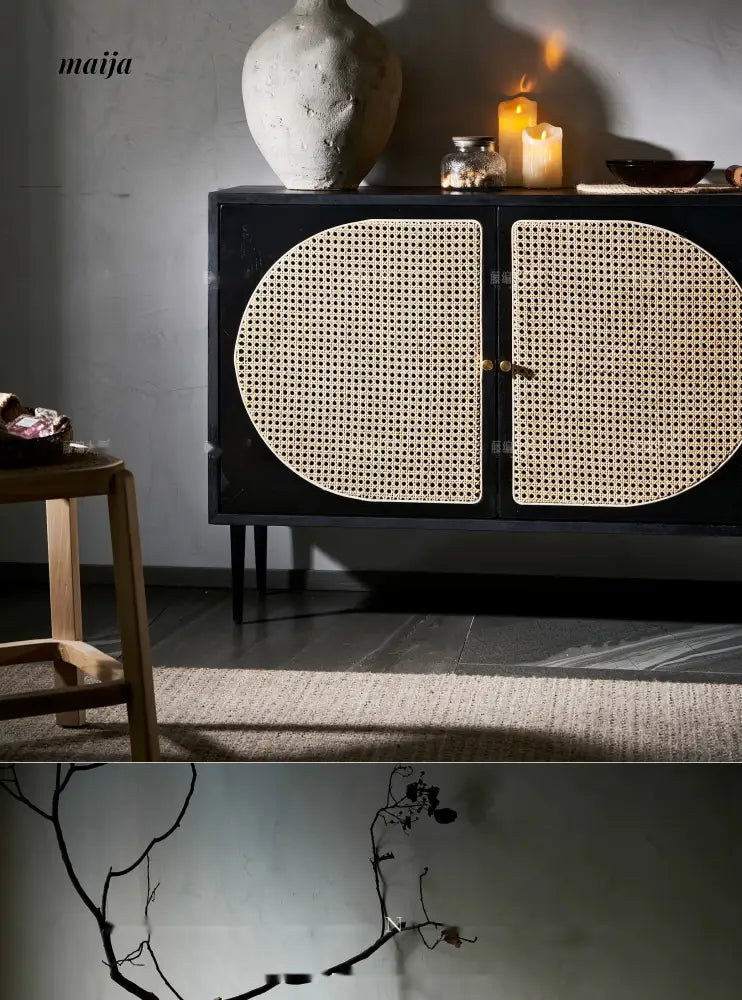 RATTAN CRAFTSMAN Living Room Rattan Cabinet from RATTAN CRAFTSMAN