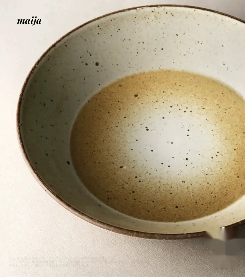 JOTO Japanese Handmade Ceramic Dinner Plate Restaurant Tableware from JOTO