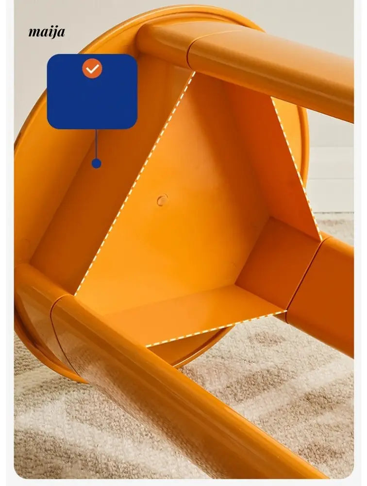 LOWERLEFT Designer Low Round Stool from HOBBYTREE