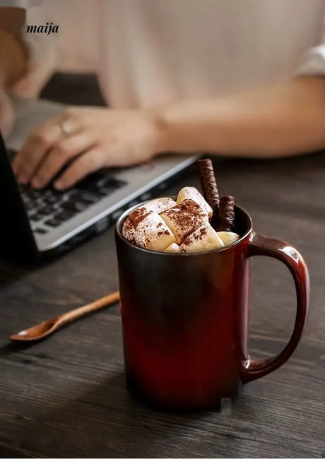 JOTO Japanese Capacious Coffee Cup for Beloved from JOTO