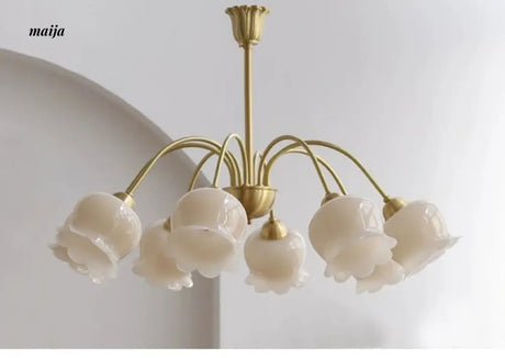 NANCY Lily of the Valley French Chandelier from NANCY