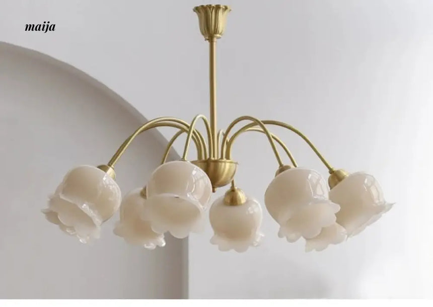 NANCY Lily of the Valley French Chandelier from NANCY