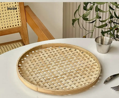BANKE Creative Handmade Multi-Layer Bamboo Basket from BANKE