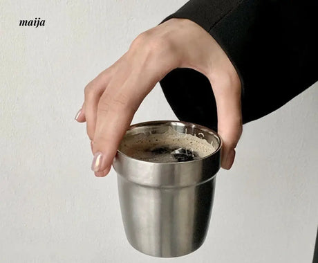 BANKE Stainless Steel American Coffee Metal Cup from BANKE