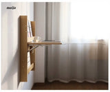 OGI NO RYOHIN Folding Wall Table Desk and Dressing Shelf from OGI NO RYOHIN